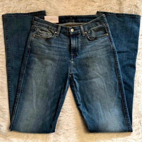 “NEW” 7 For All Mankind Kimmie Bootcut Jean - Picture 3 of 6